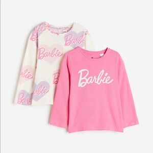 H&M toddler girl Barbie shirt